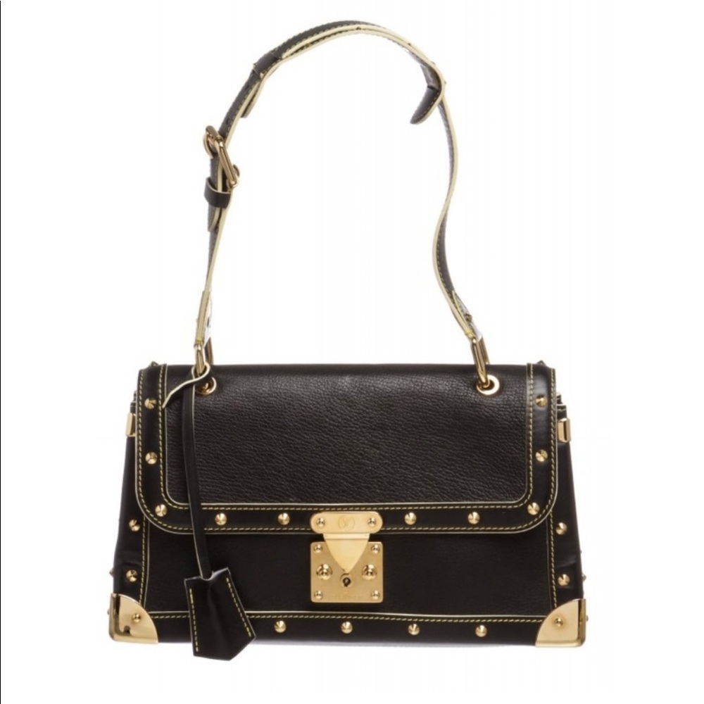 Louis Vuitton Suhali Le Talenteux Black Leather Shoulder Bag 100% AUTHENTIC